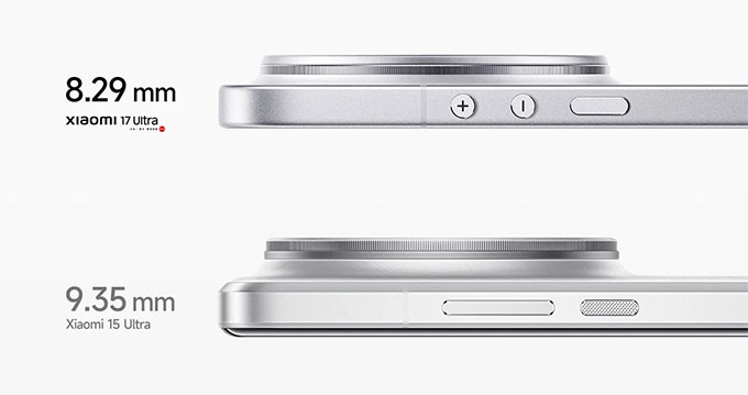 Chi tiết so sánh Xiaomi 17 Ultra và Xiaomi 15 Ultra