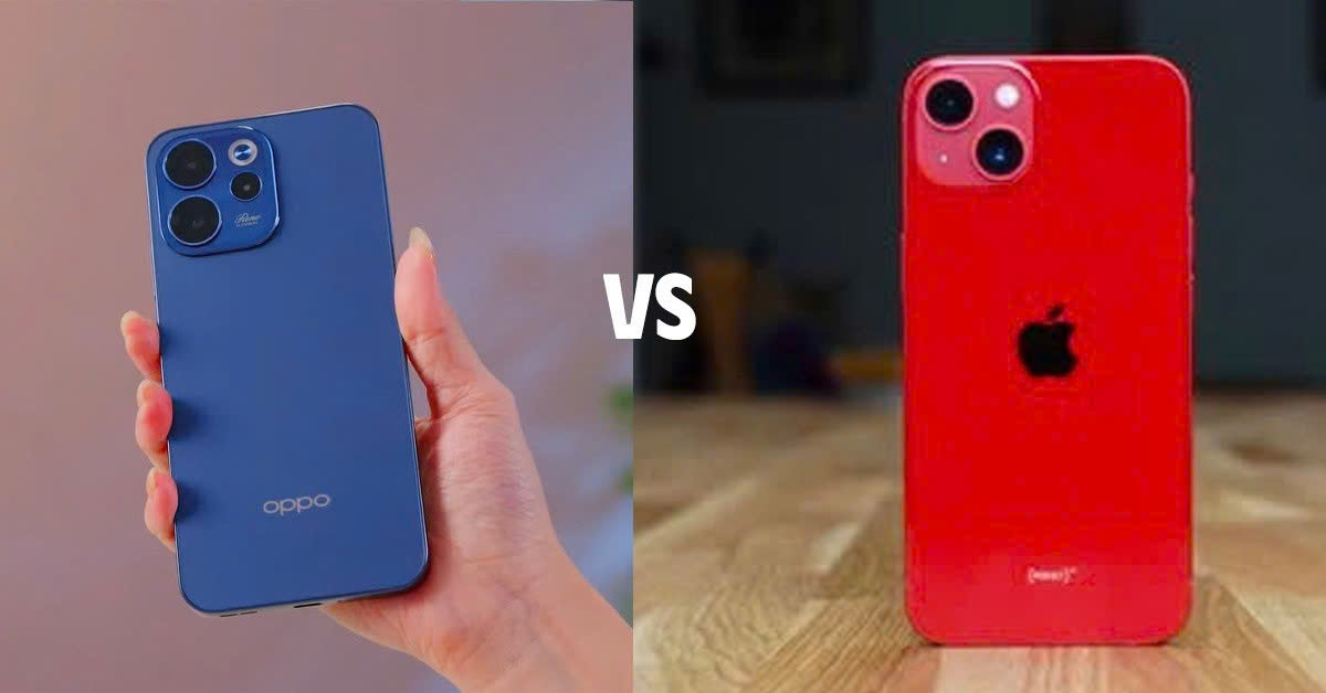 So sánh OPPO Reno15 F vs iPhone 13: OPPO có vượt qua cựu flagship 4 năm tuổi So sánh OPPO Reno15 F vs iPhone 13: OPPO có vượt qua cựu flagship 4 năm tuổi