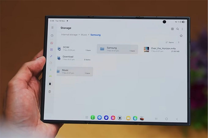 Trải nghiệm đa nhiệm của Samsung Galaxy Z TriFold