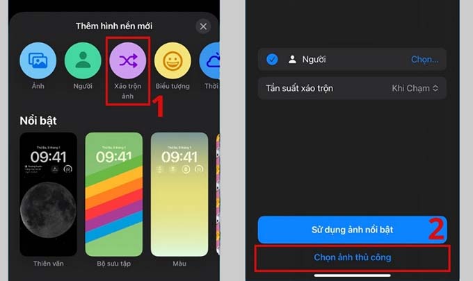 Cách đặt nhiều ảnh làm hình nền điện thoại iPhone 14 Pro Max cực đơn giản