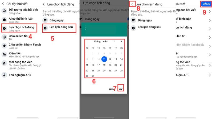 Hướng dẫn cách hẹn giờ đăng bài đồng thời trên Facebook và Zalo