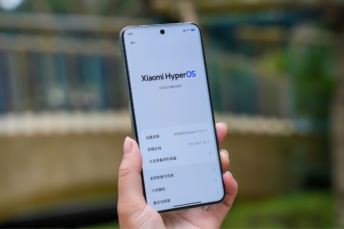 Xiaomi 14 Pro được cài đặt sẵn HyperOS 