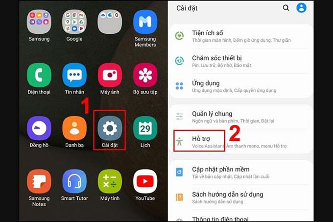Cách chụp ảnh màn hình Galaxy S23 Series bằng Assistant Menu