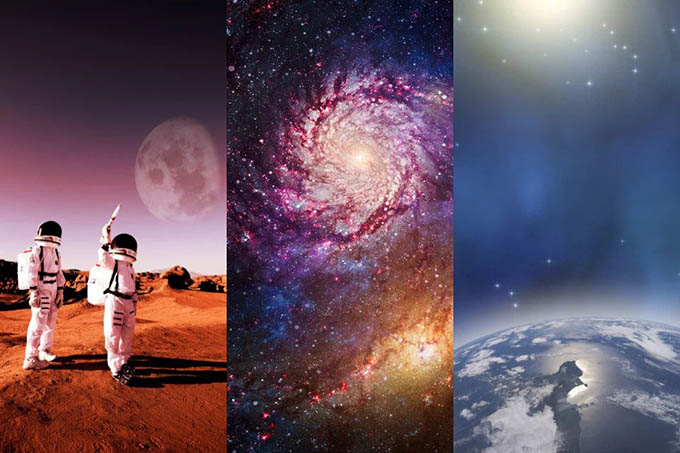 Hình nền vũ trụ 4K cute và huyền ảo cho điện thoại