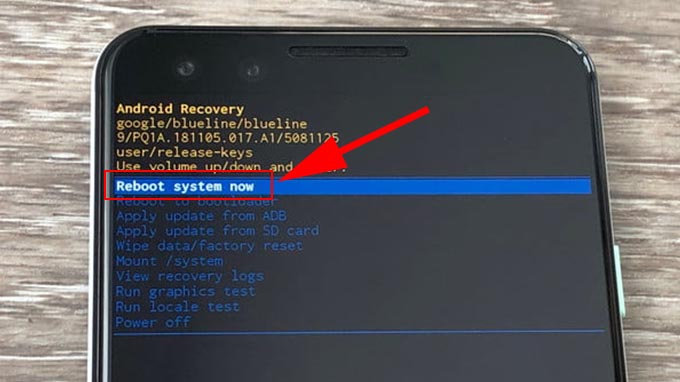 reset điện thoại Samsung bằng recovery mới nhất