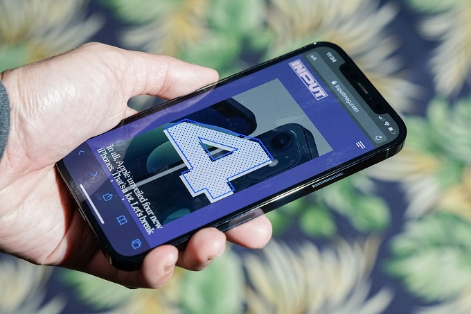 Thiết kế iPhone 12 Pro 128GB được trang bị màn hình chất lượng